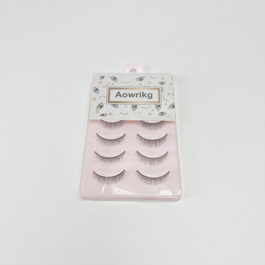 Aowrikg   False eyelashes , Natural Lashes Natural Eyelashes Short Eyelashes Natural Look False Eyelashes Wispy Eye Lashes 10mm Small Lashes Fake Lashes